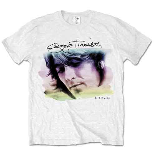George Harrison | Water Colour Portrait - T-Shirt White