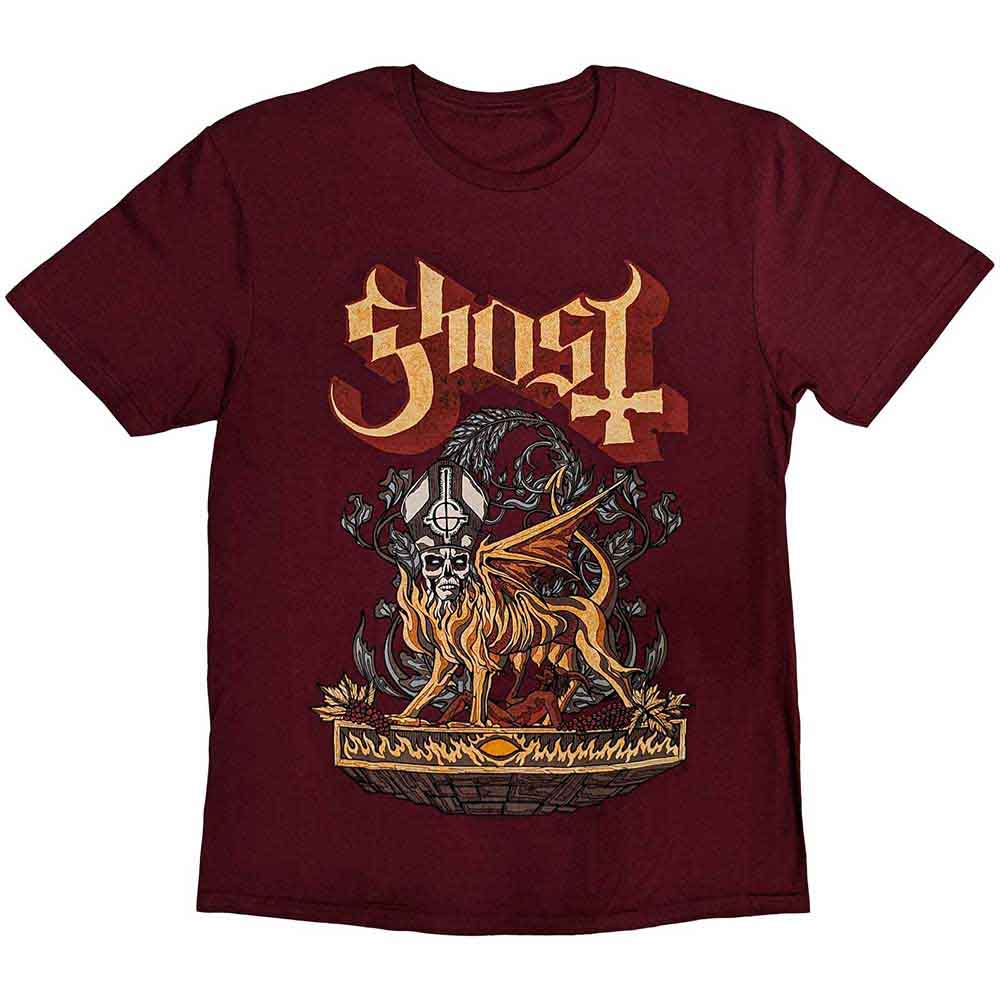 Ghost | Firemilk - T-Shirt Red