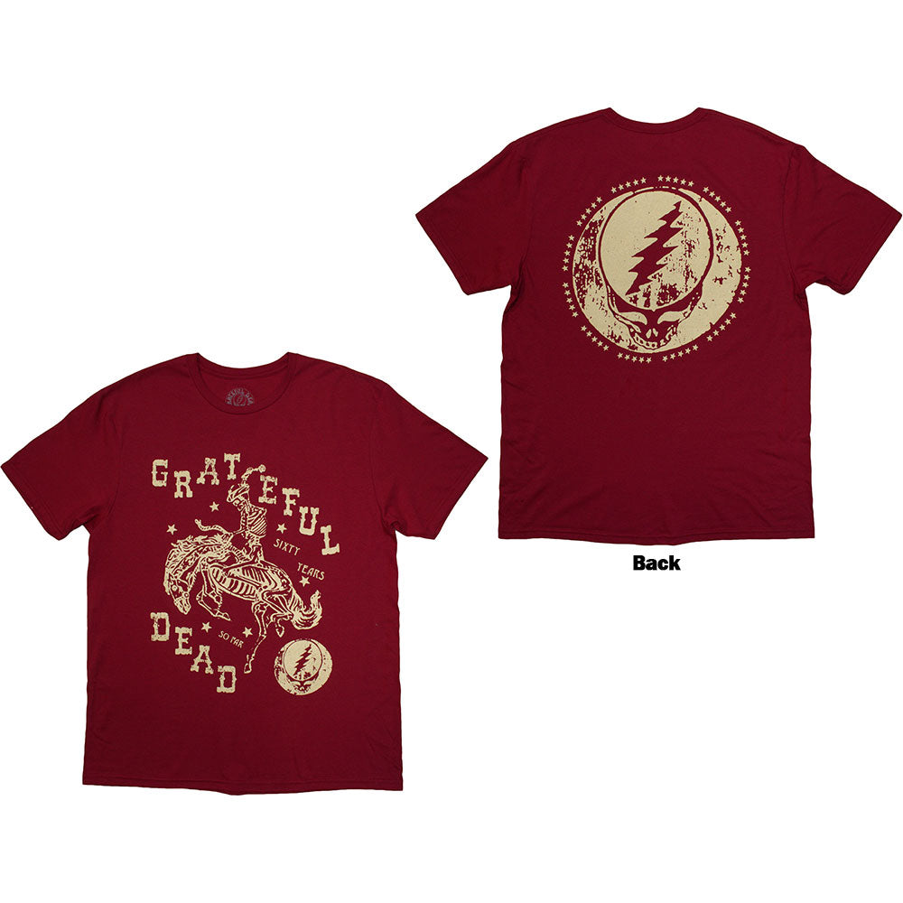 Grateful Dead | Skeleton Horse - Red