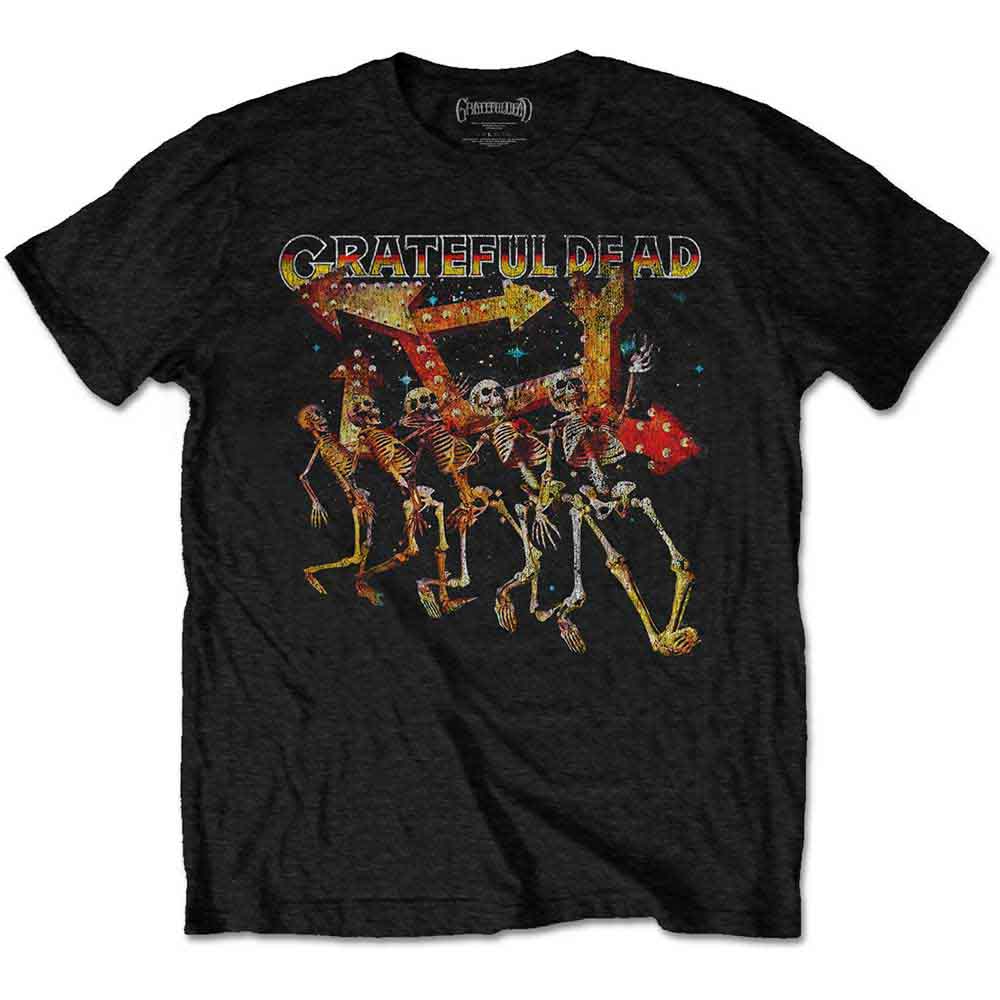 Grateful Dead | Truckin' Skellies Vintage - T-Shirt Black