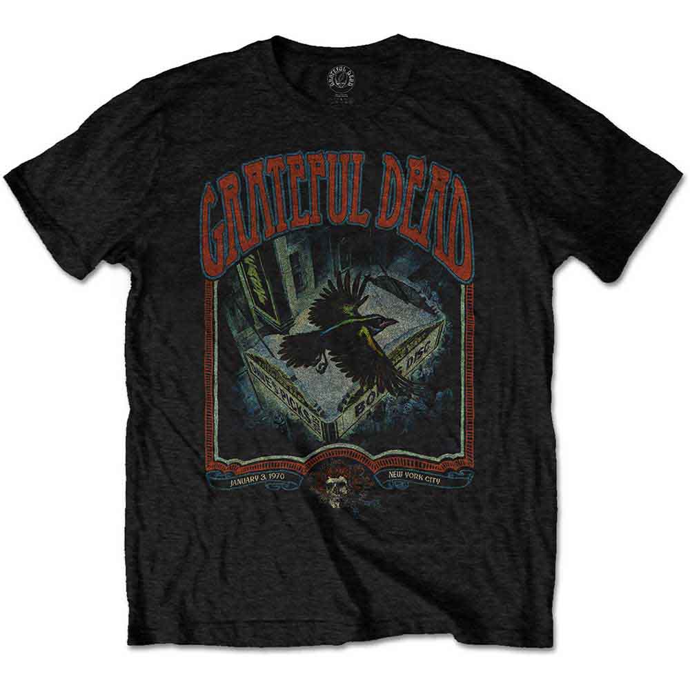 Grateful Dead | Vintage Poster - T-Shirt Black