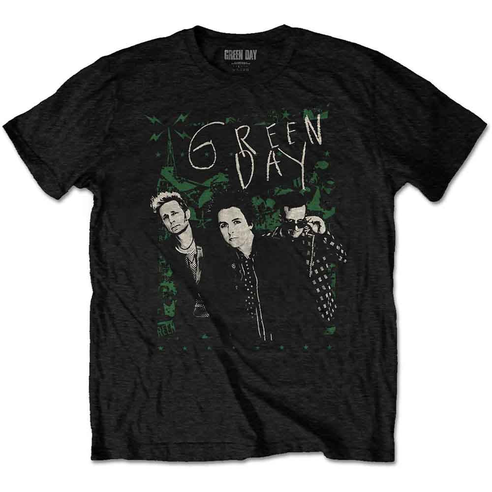 Green Day | Green Lean - T-Shirt Black