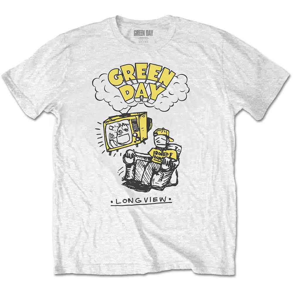 Green Day | Longview Doodle - T-Shirt White