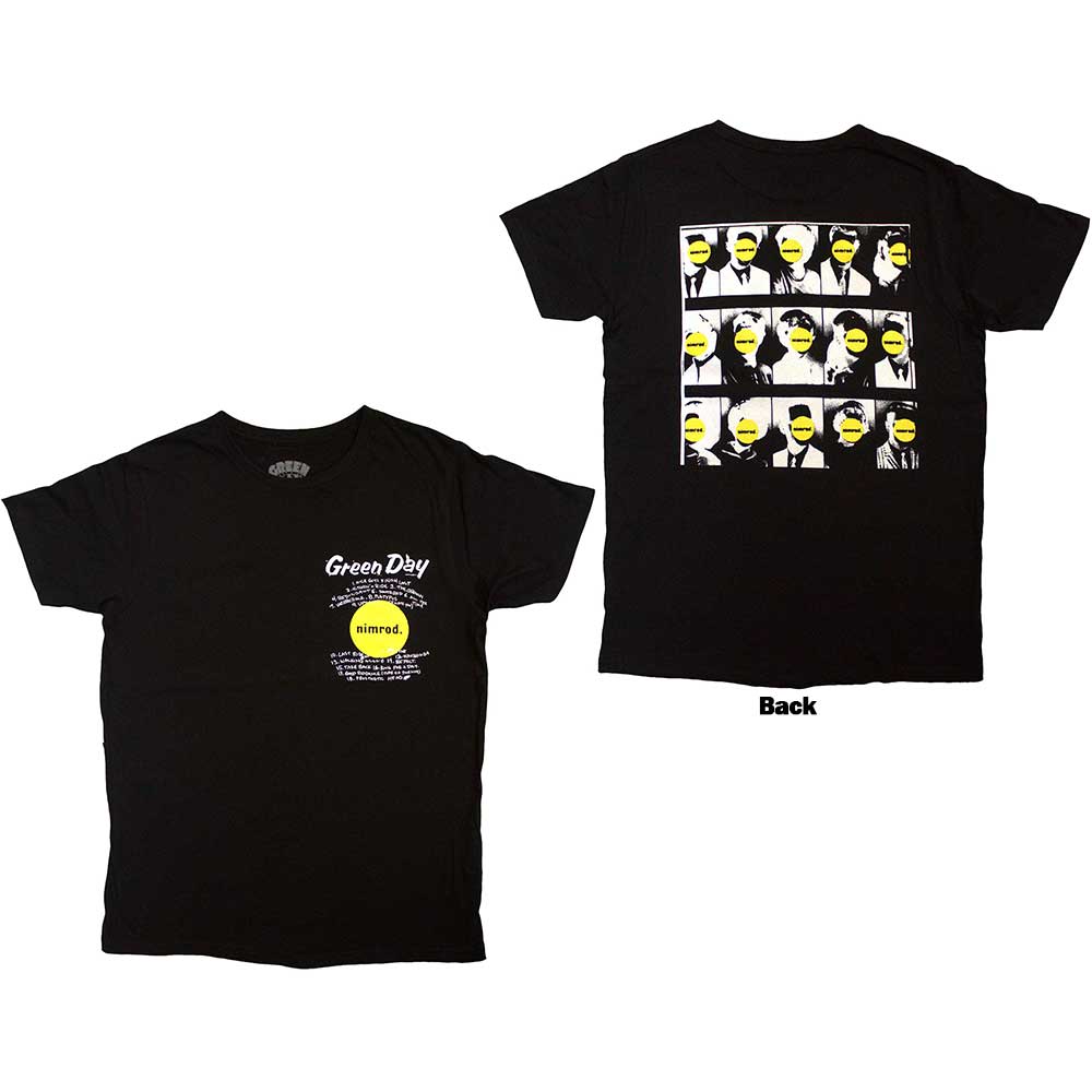 Green Day | Nimrod Pocket Mugshots - Black