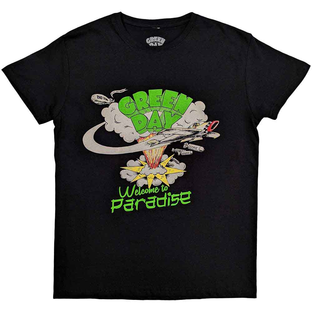Green Day | Welcome to Paradise - T-Shirt Black