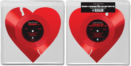 Greg Kihn Band | Jeopardy/ The Breakup Song (They Don't Write 'Em) (Limited Edition, Heart Shaped Red Vinyl) - Vinyl