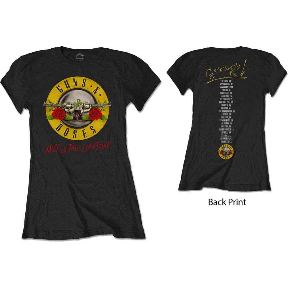 Guns N' Roses | Not In This Lifetime Tour - T-Shirt Black