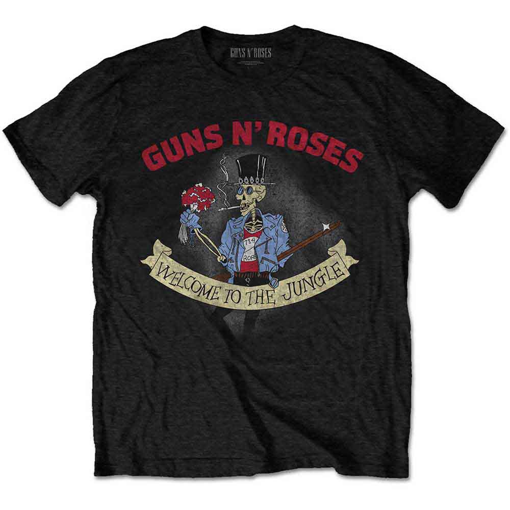 Guns N' Roses | Skeleton Vintage - T-Shirt Black