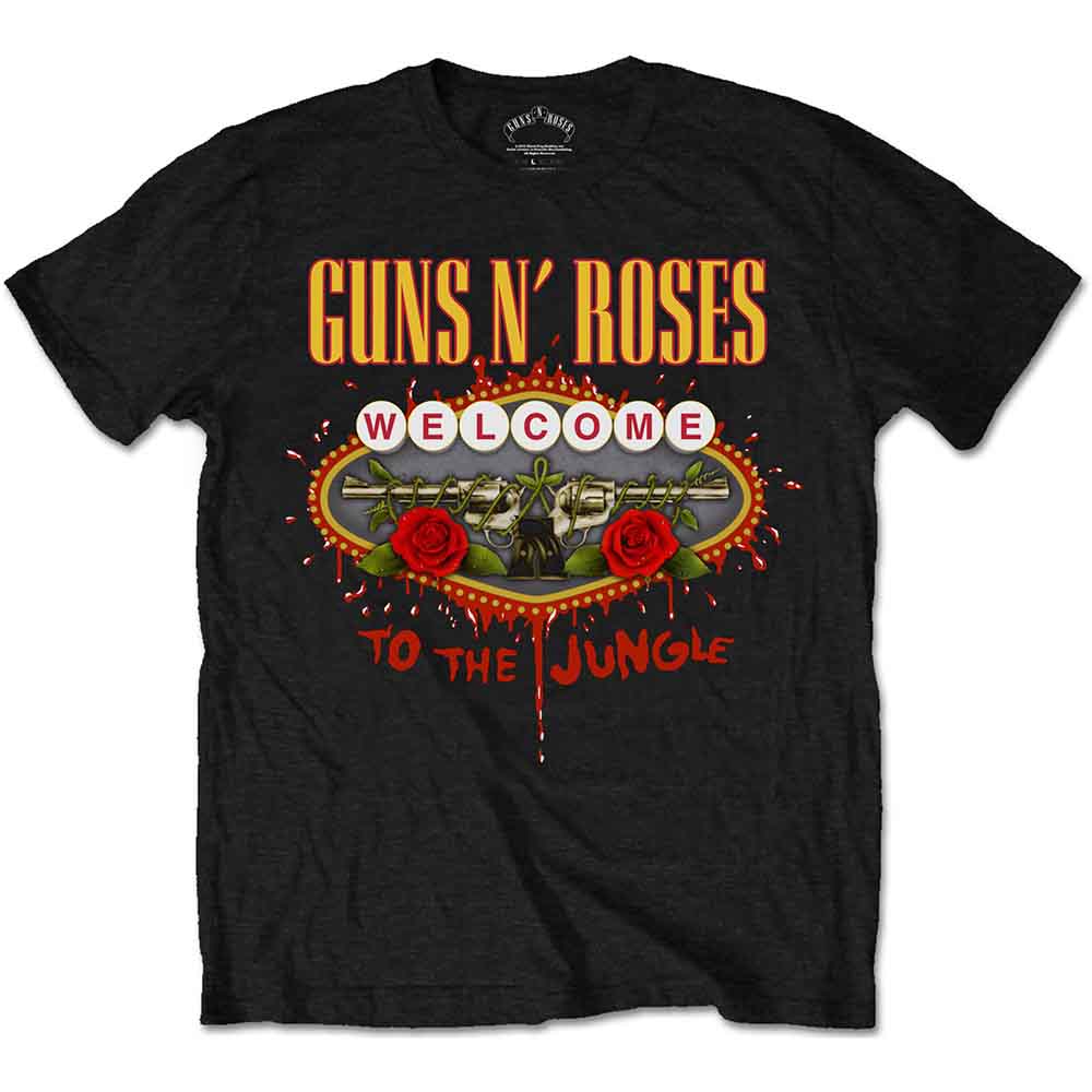 Guns N' Roses | Welcome to the Jungle - T-Shirt Black