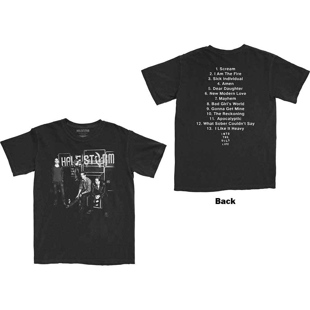 Halestorm | The Wild Cover - T-Shirt Black