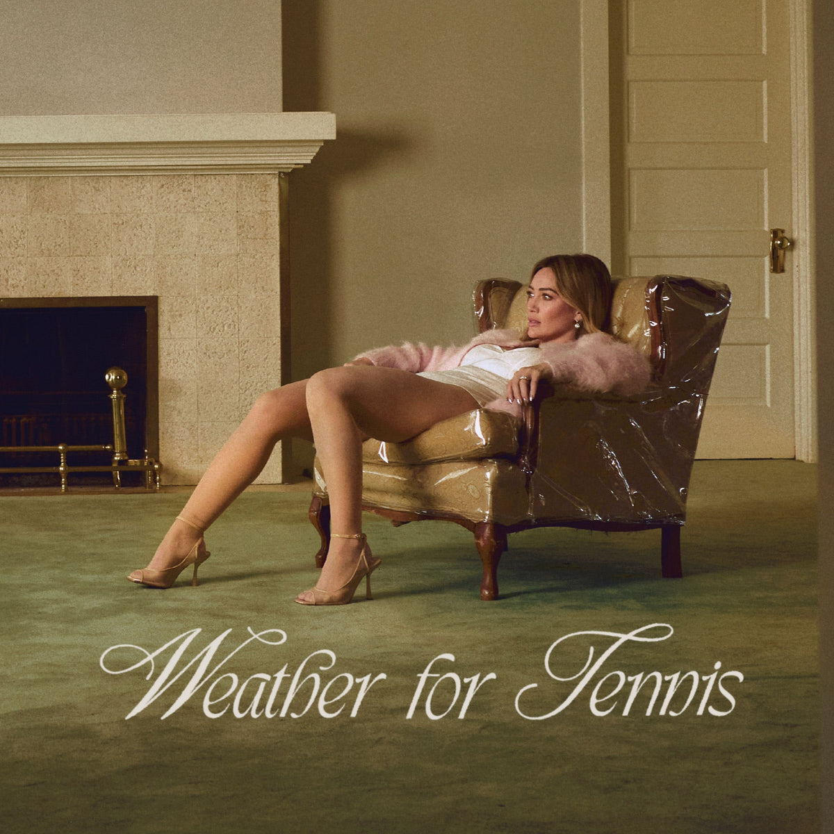 Hilary Duff | Weather For Tennis (Indie Exclusive, Limited Edition, Coke Bottle Clear Colored Vinyl) (7" Single) - Vinyl