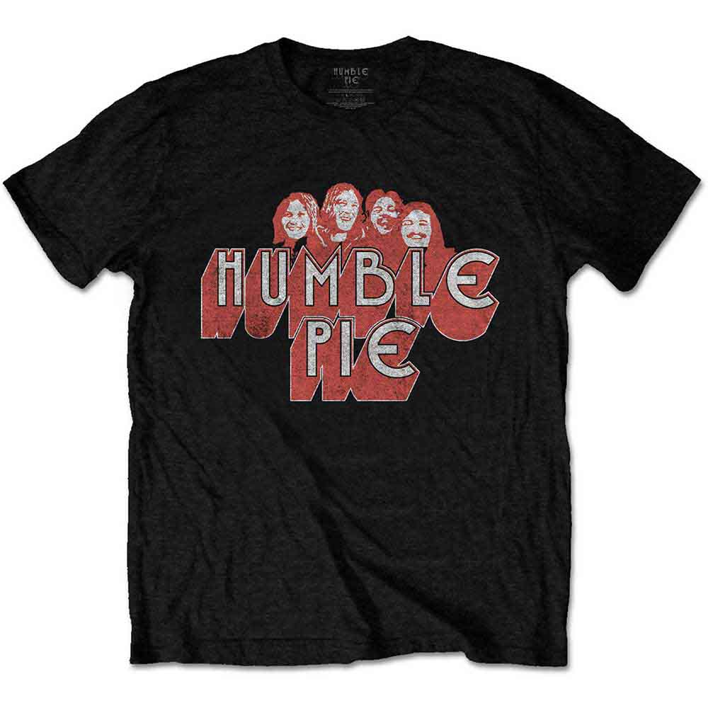 Humble Pie | Live '73 Poster - T-Shirt Black