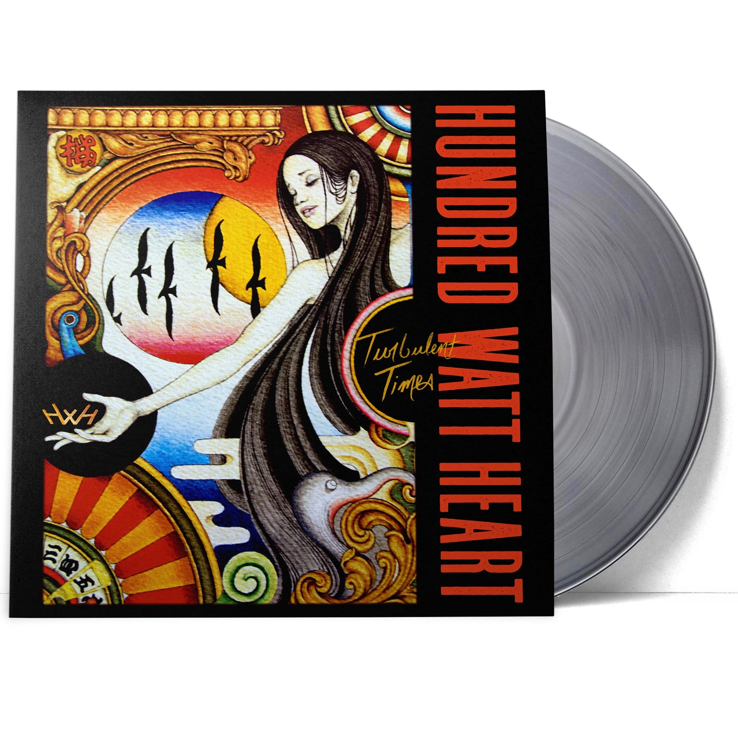Hundred Watt Heart | Turbulent Times (Limited Edition, 180 Gram Clear Vinyl) - Vinyl