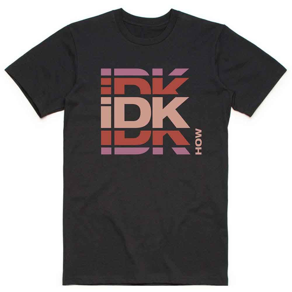 iDKHow | Branded Logo - T-Shirt Black
