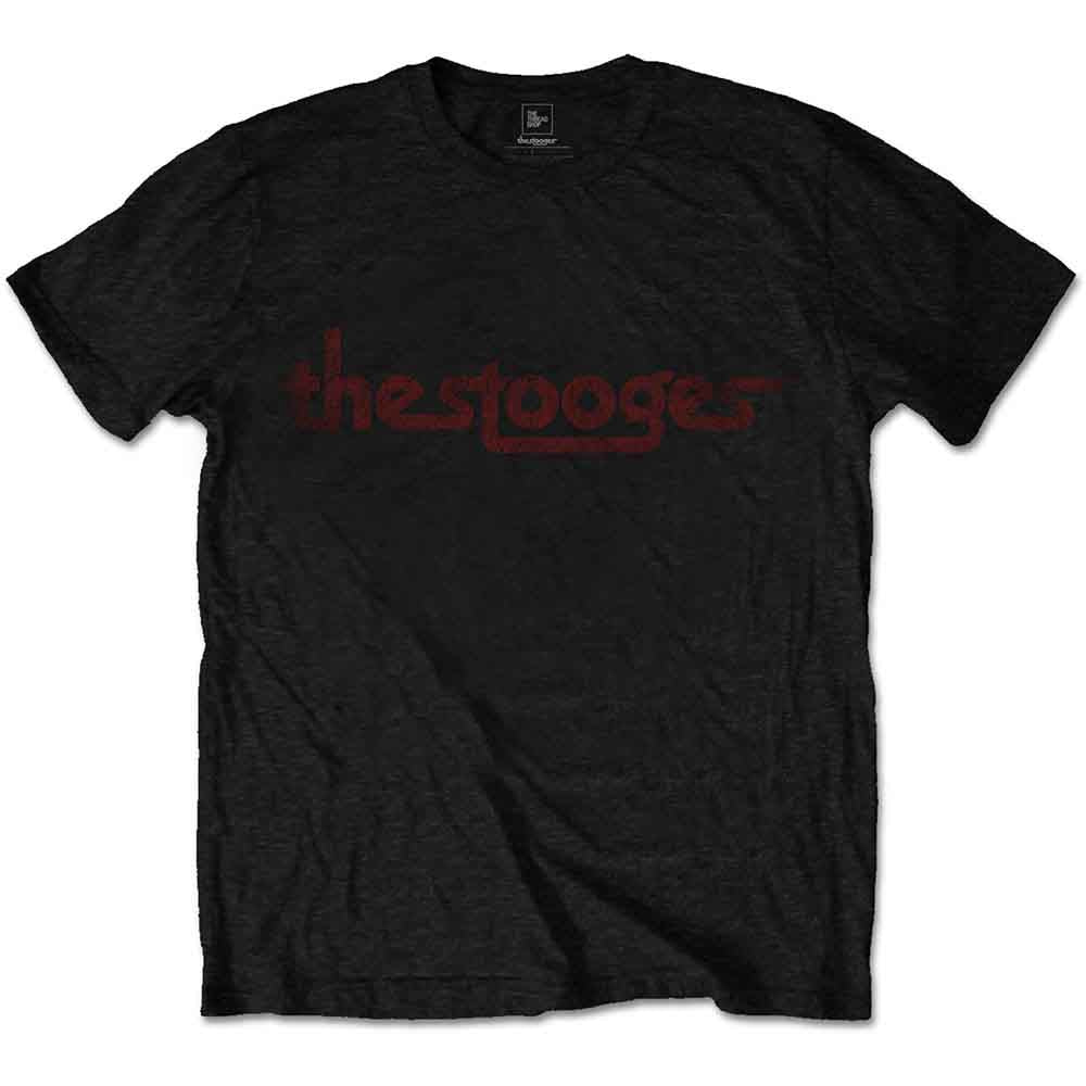 Iggy & The Stooges | Vintage Logo - T-Shirt Black