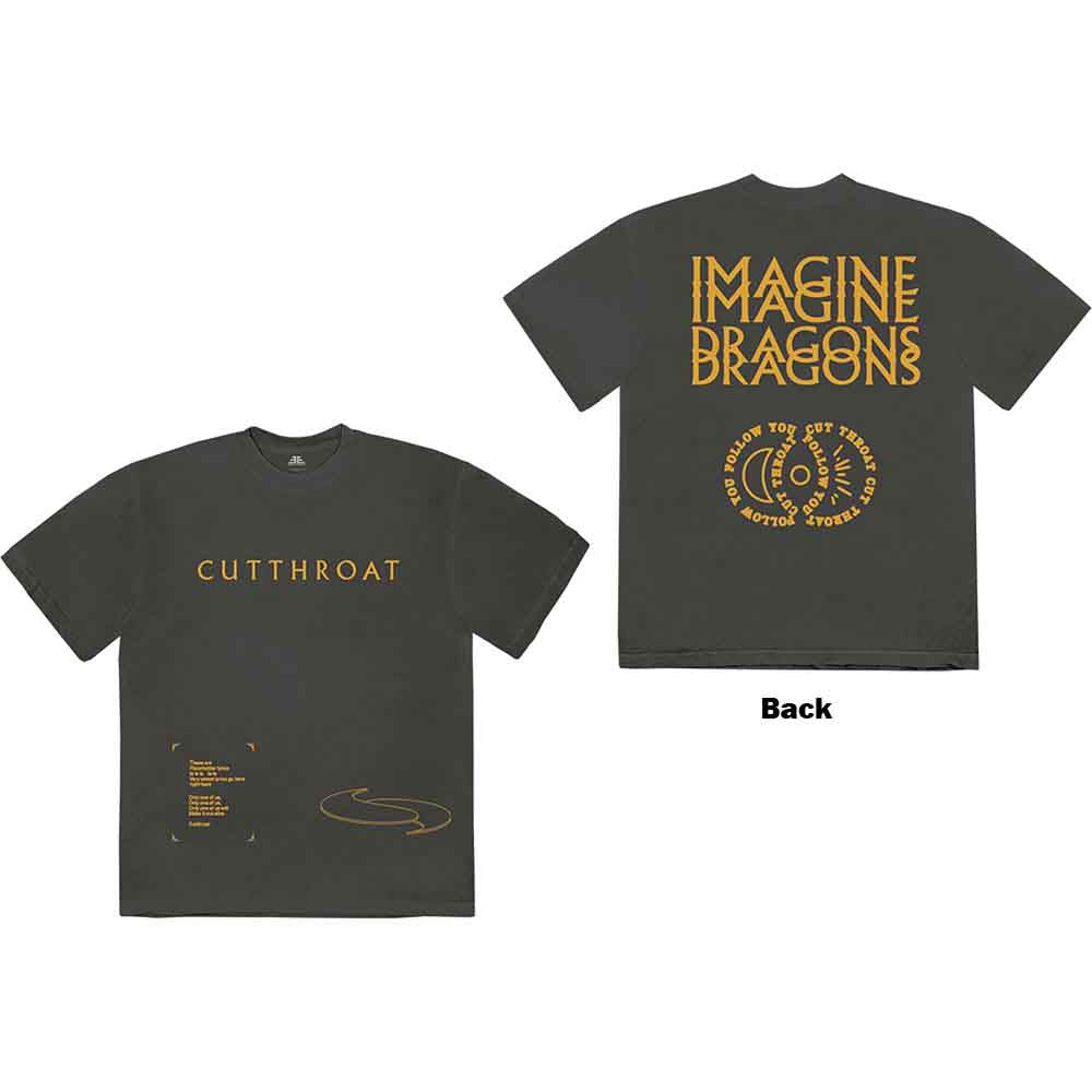 Imagine Dragons | Cutthroat Symbols - T-Shirt Grey