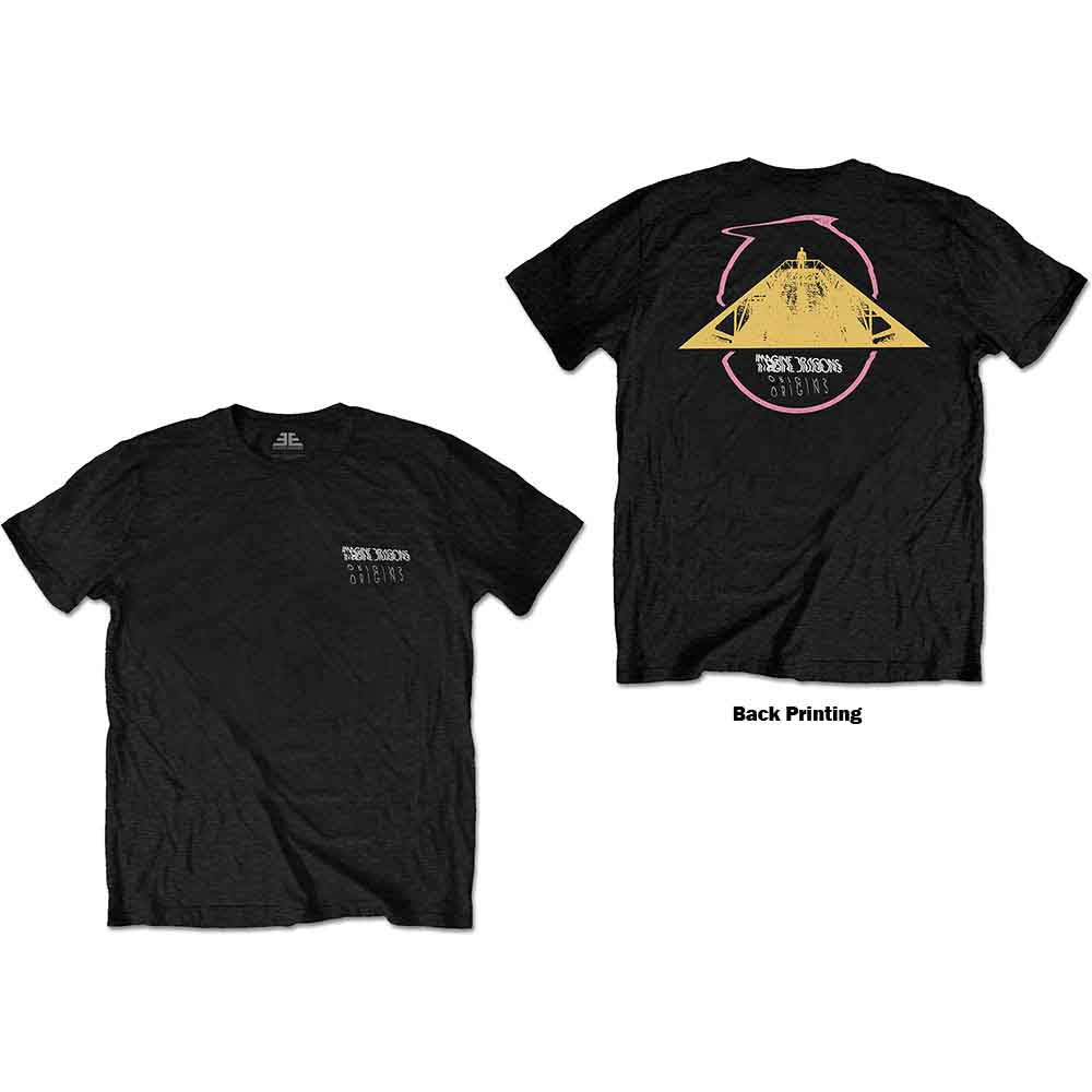 Imagine Dragons | Triangle Logo - T-Shirt Black
