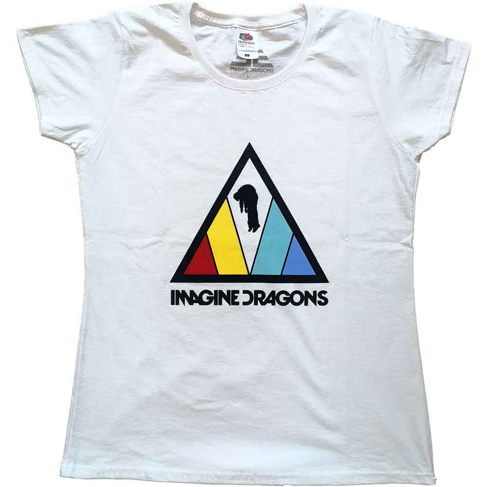 Imagine Dragons | Triangle Logo - T-Shirt White
