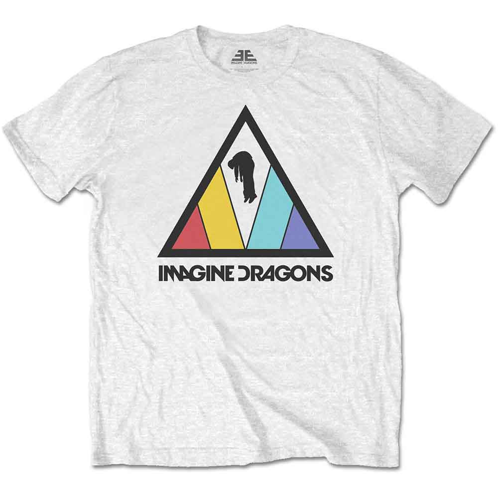 Imagine Dragons | Triangle Logo - T-Shirt White