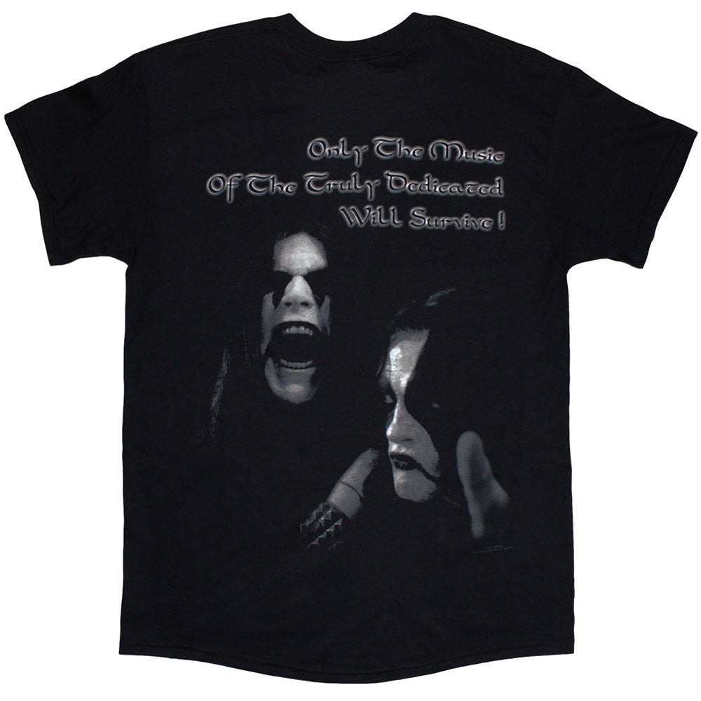 Immortal | At The Heart Of Winter – Black (Back Print) - Apparel