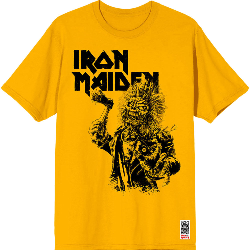 Iron Maiden | Est. 1975 Eddie Axe Graphic - Yellow