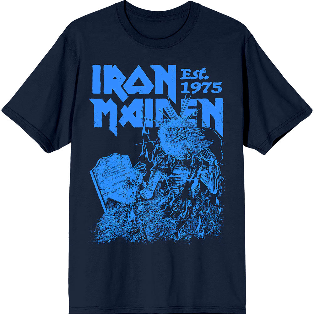 Iron Maiden | Est. 1975 Life After Death Stamp - Blue