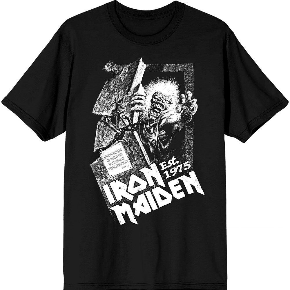 Iron Maiden | Est. 1975 No Prayer Grave - Black