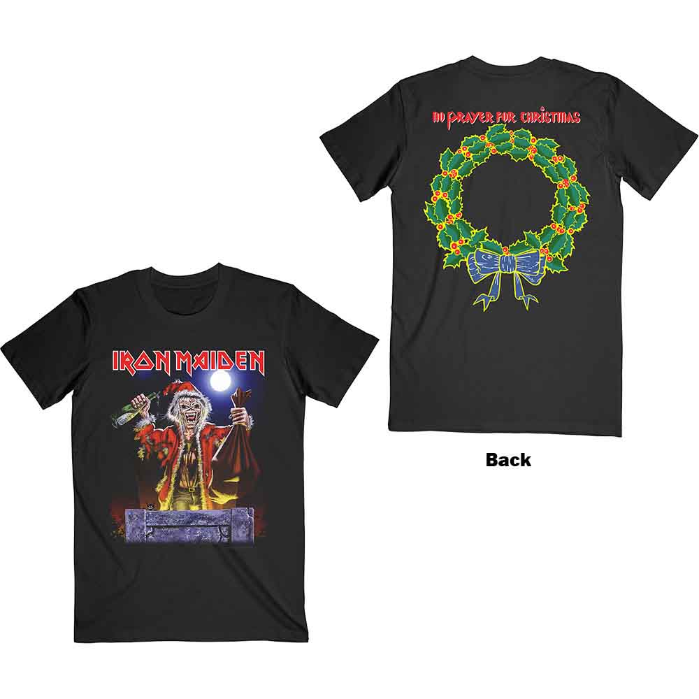 Iron Maiden | No Prayer For Christmas - T-Shirt Black