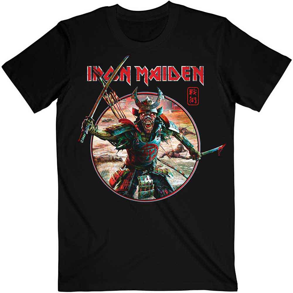 Iron Maiden | Senjutsu Eddie Warrior Circle - Black