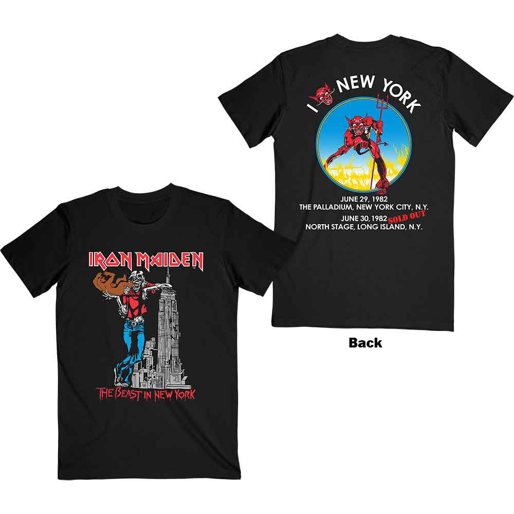 Iron Maiden | The Beast In New York - T-Shirt Black