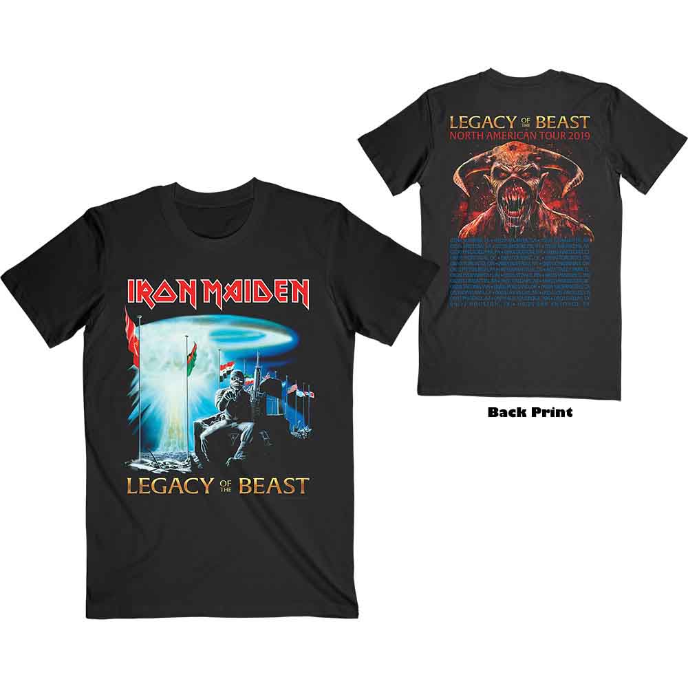 Iron Maiden | Two Minutes to Midnight - T-Shirt Black
