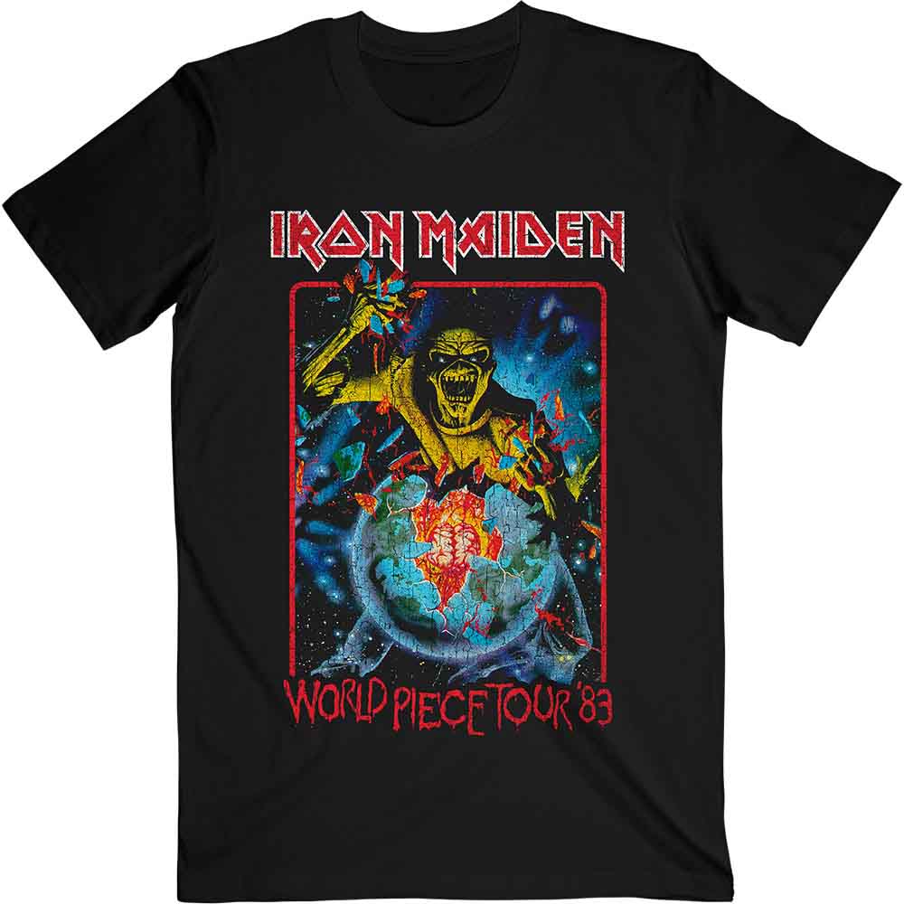 Iron Maiden | World Piece Tour '84 V.1. - T-Shirt Black