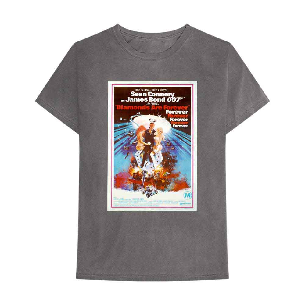 James Bond 007 | Diamonds Are Forever - T-Shirt Grey
