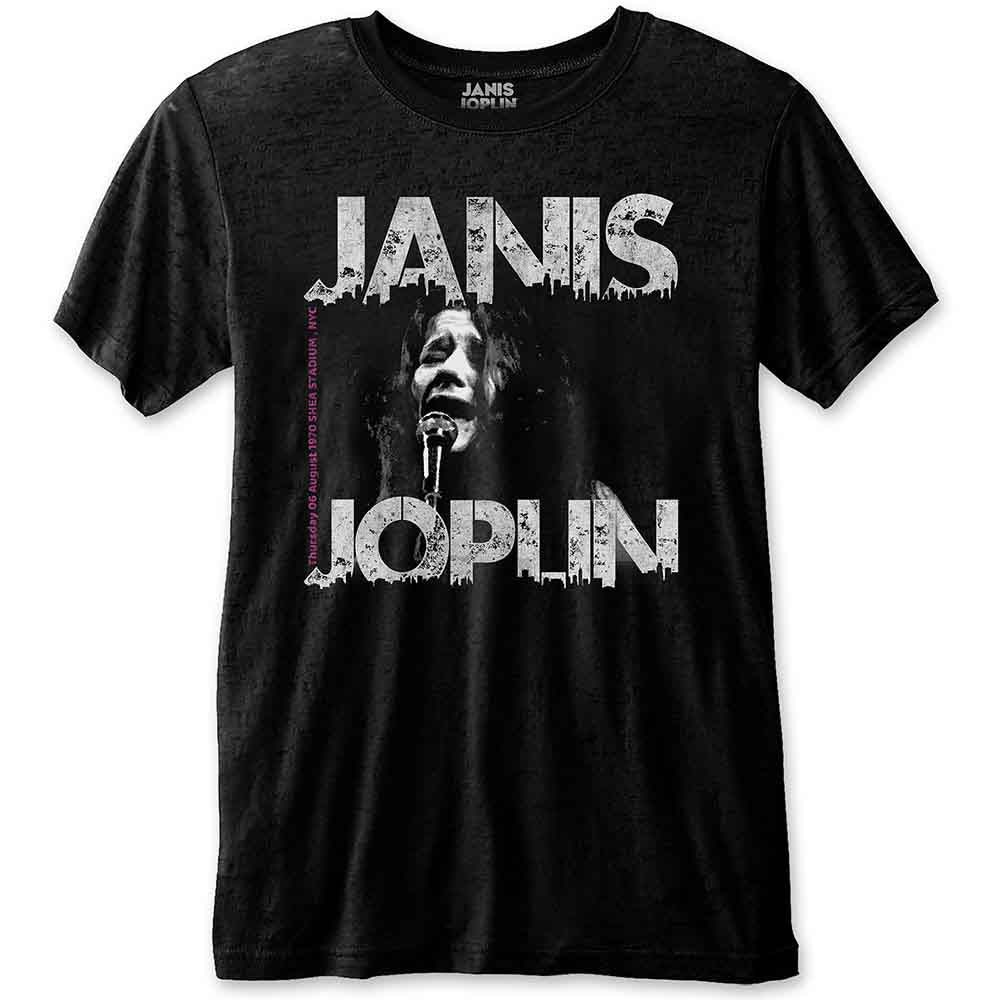 Janis Joplin | Shea '70 - T-Shirt Black