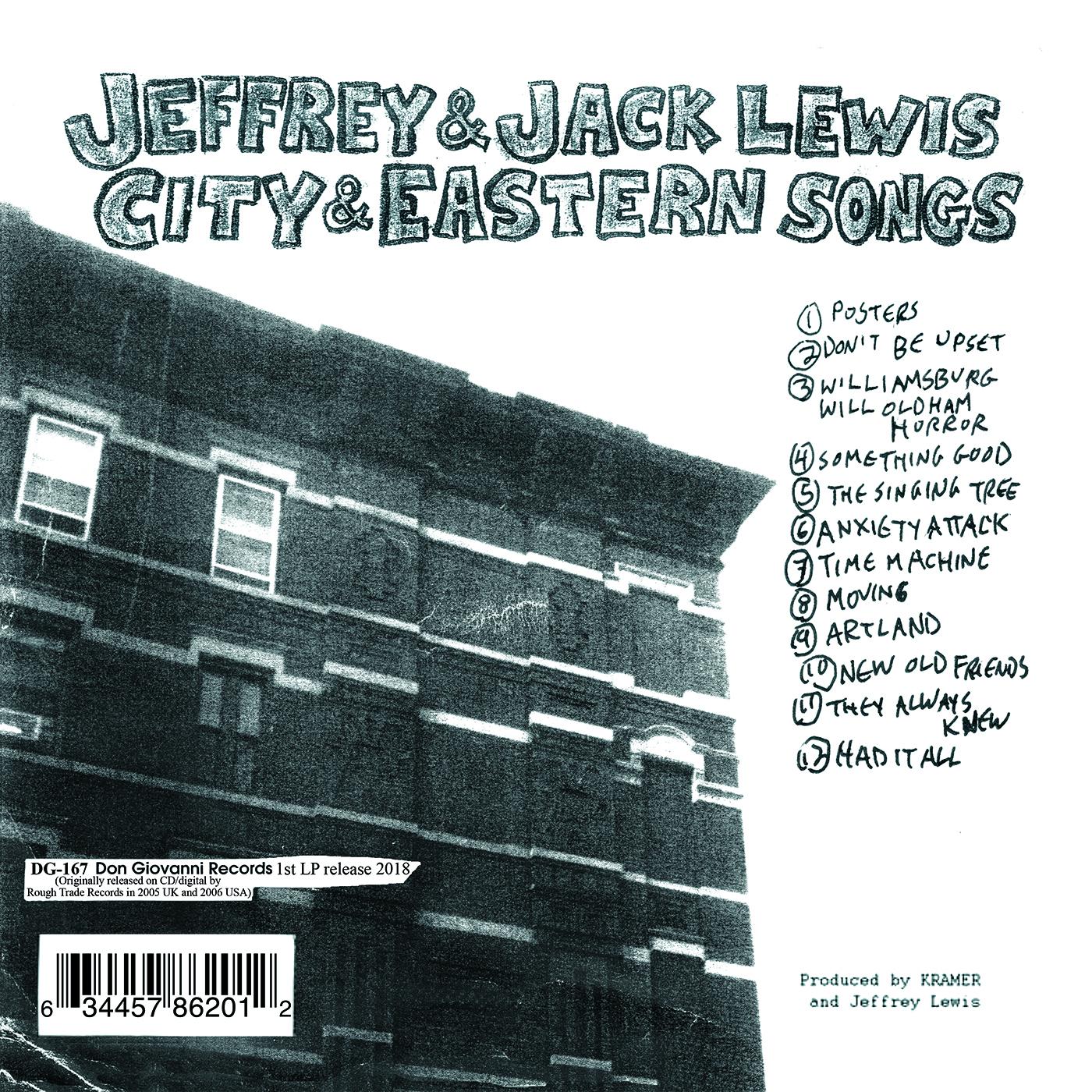 Jeffrey & Jack Lewis | City & Eastern Songs - Vinyl