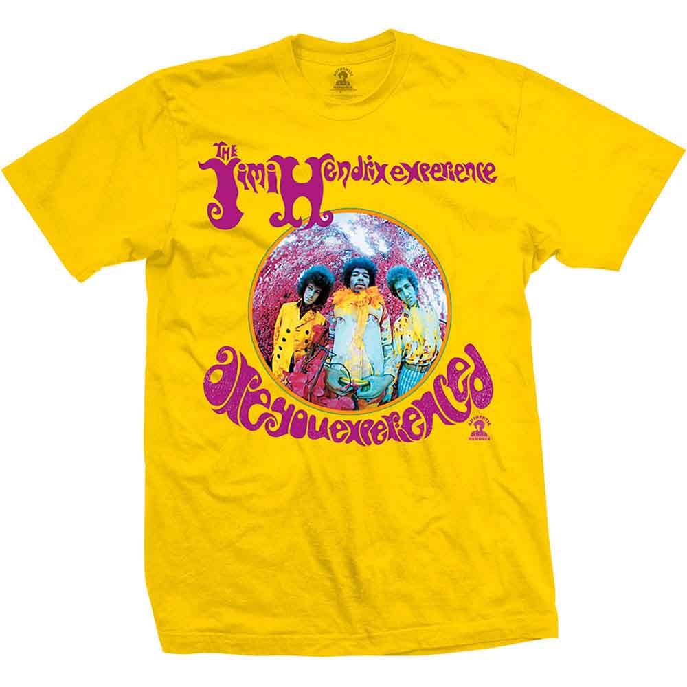 Jimi Hendrix | Are You Experienced? - T-Shirt Yellow