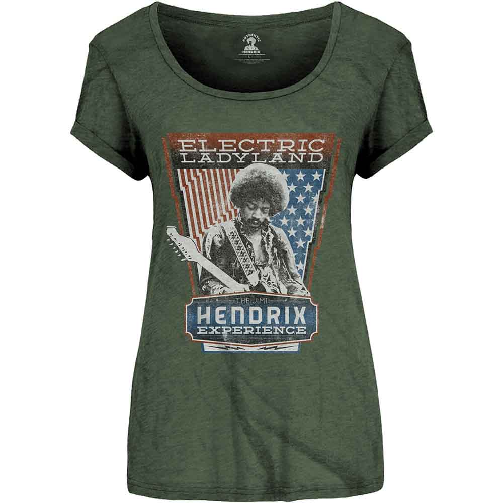 Jimi Hendrix | Electric Ladyland - T-Shirt Green