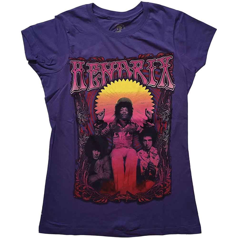 Jimi Hendrix | Karl Ferris Wheel - T-Shirt Purple
