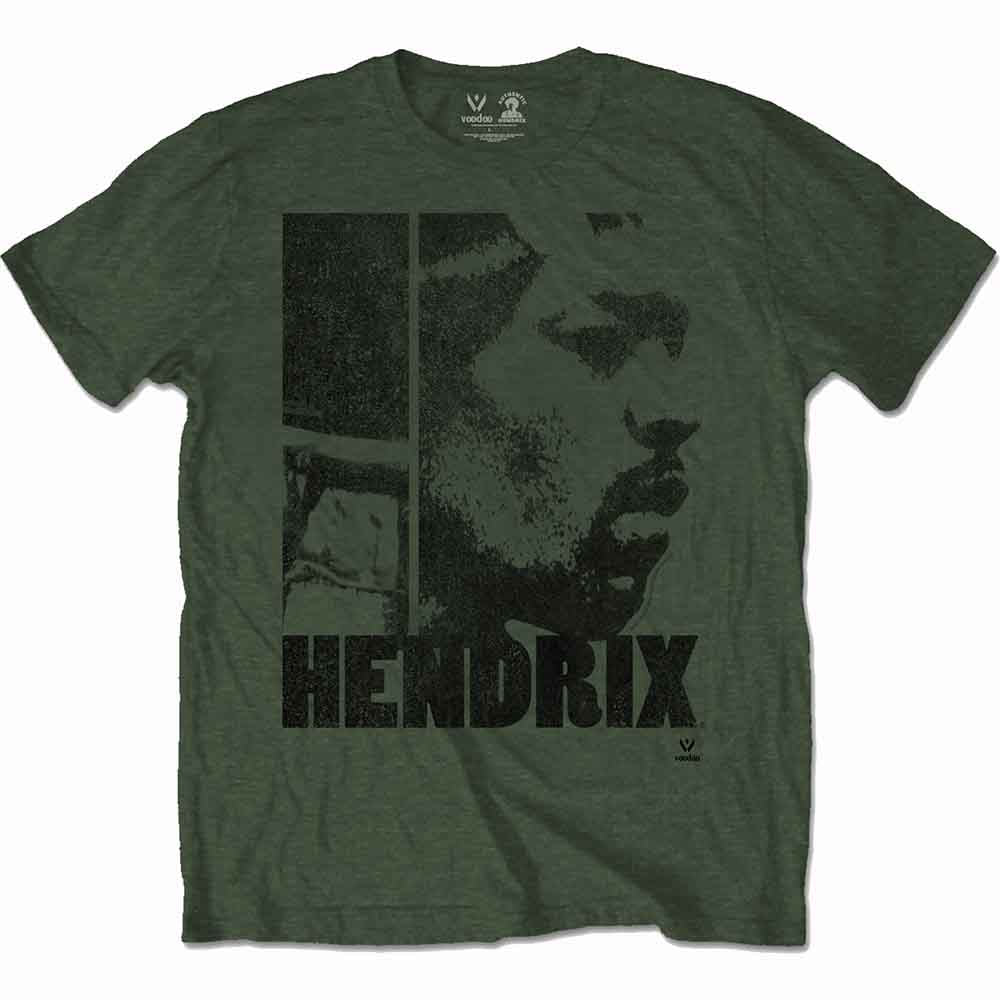 Jimi Hendrix | Let Me Live - T-Shirt Green