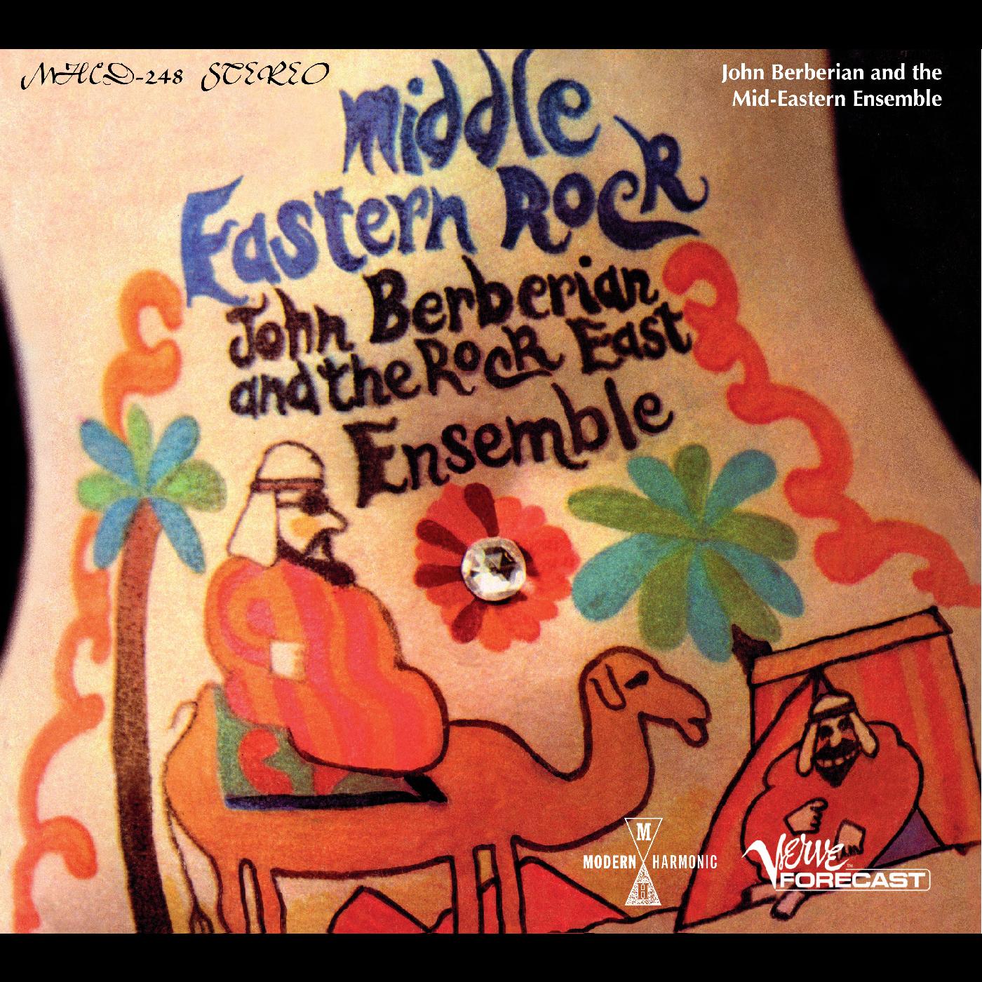John and The Rock East Ensemble Berberian | Middle Eastern Rock - CD