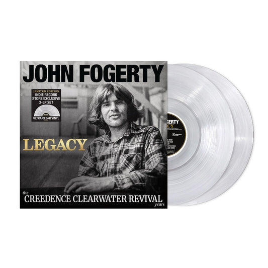 John Fogerty | Legacy: The Creedence Clearwater Revival Years (Indie Exclusive) (Ultra Clear Vinyl) (2LP) - Vinyl