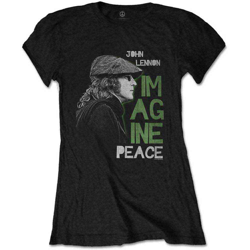 John Lennon | Imagine Peace - T-Shirt Black