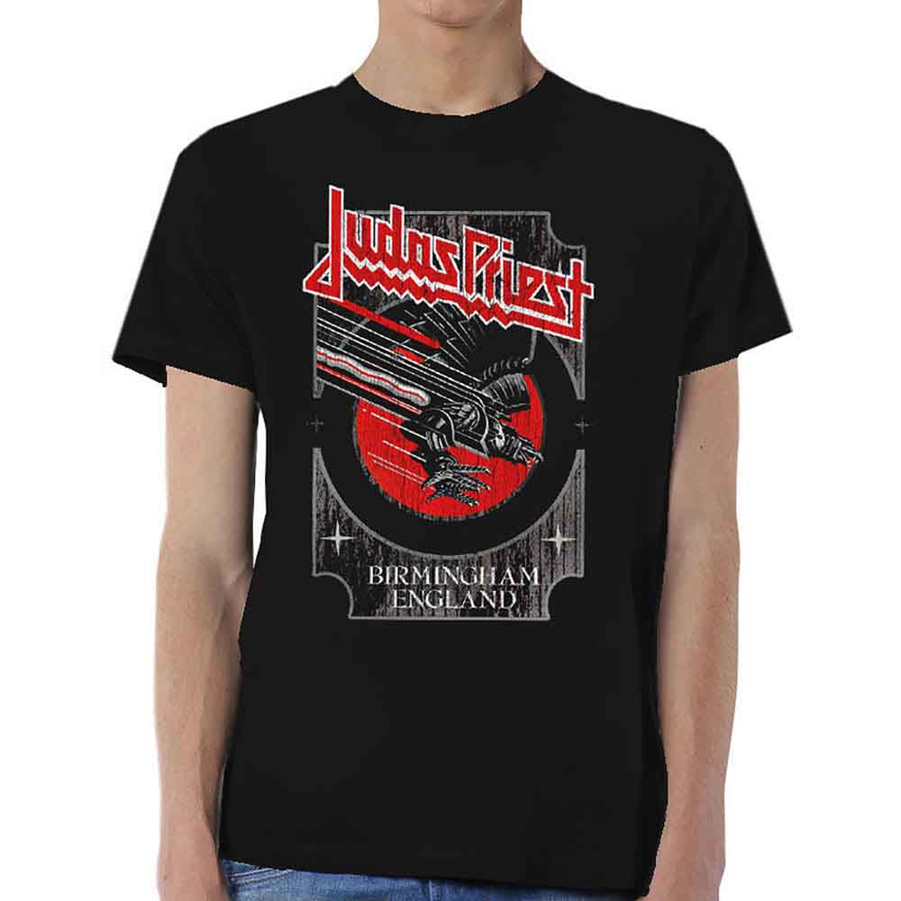 Judas Priest | Silver and Red Vengeance - T-Shirt Black
