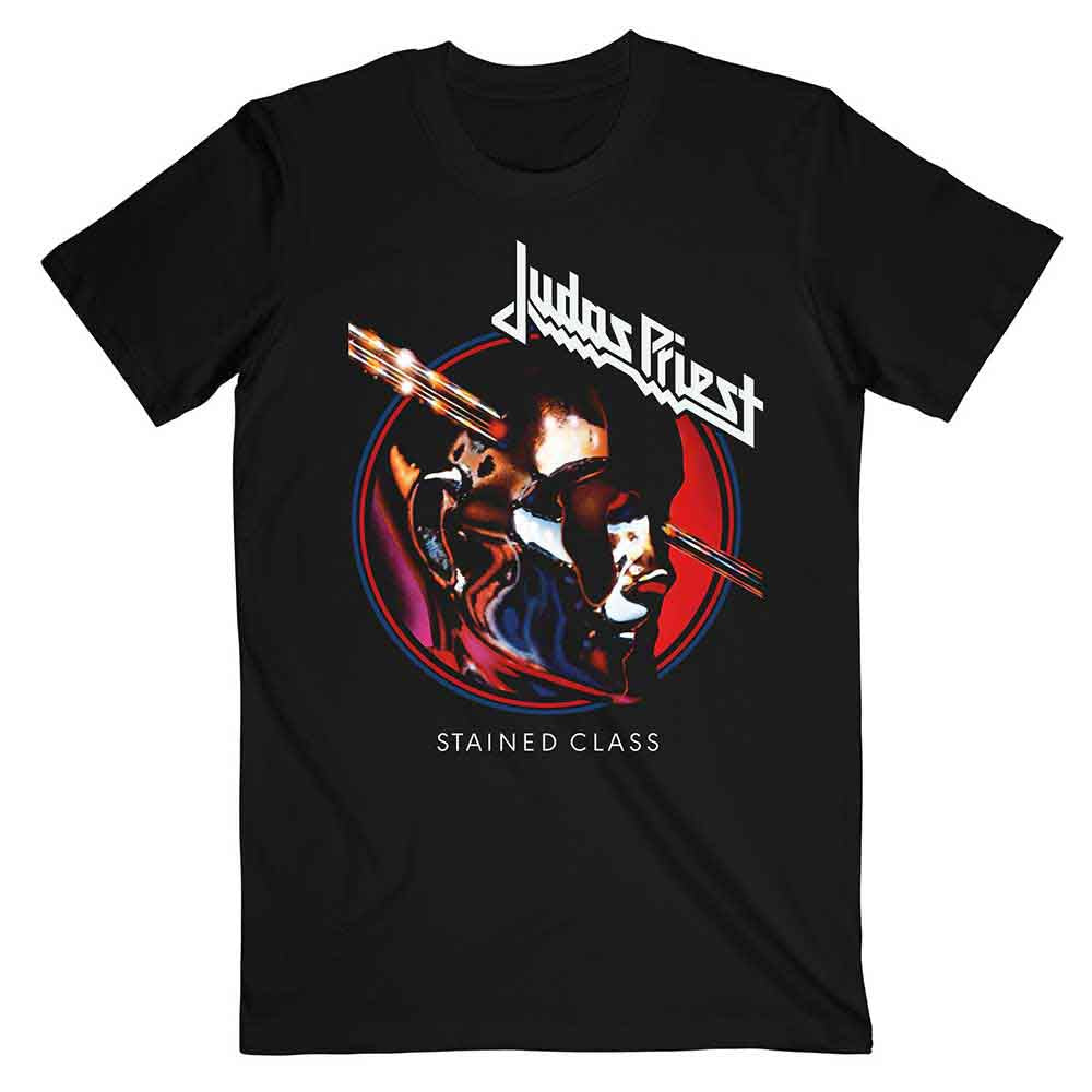 Judas Priest | Stained Class Album Circle - T-Shirt Black