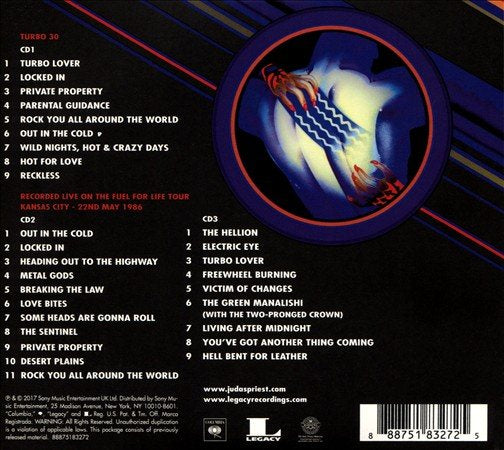 Judas Priest | Turbo 30 (Rematered, Bonus Tracks) (3 Cd's) - CD
