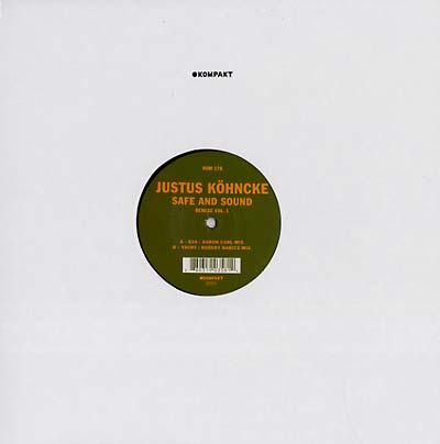 JUSTUS KOHNCKE | Safe and Sound Remixe Vol. 1 - Vinyl