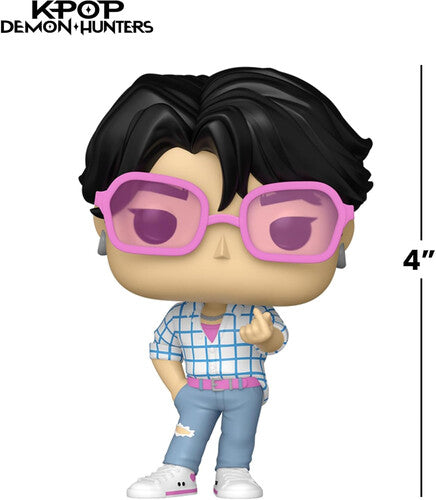 K-Pop Demon Hunters | Funko POP! Anime: KPop Demon Hunters- Jinu (KPDH) (Vinyl Figure, Collectible) - Action Figure