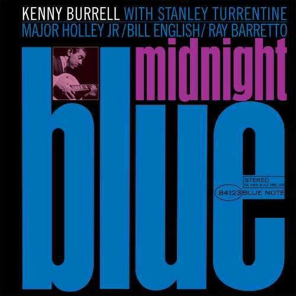 Kenny Burrell | Midnight Blue (Indie Exclusive, Limited Edition, Colored Vinyl, Blue, 180 Gram Vinyl) - Vinyl