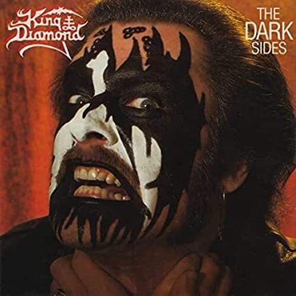 King Diamond | The Dark Sides (Orange & White Marble Vinyl) (Orange, White, Indie Exclusive, Digital Download Card, Reissue) - Vinyl