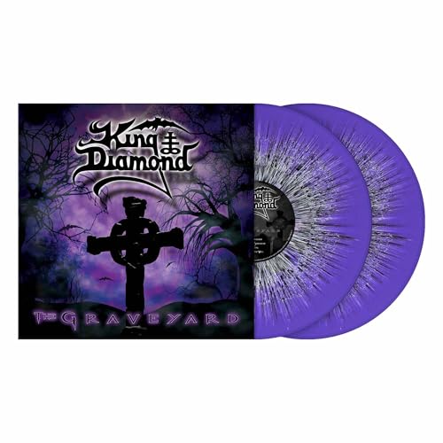 King Diamond | The Graveyard (Limited Edition, Purple, Black & White Splatter Colored Vinyl) (2 Lp's) - Vinyl